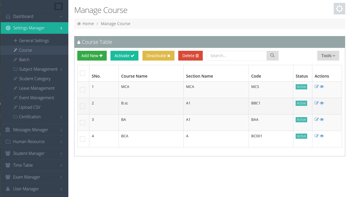 School Erp Sotware 